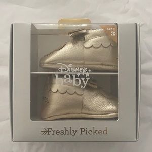 Freshly Picked Gold Mickey Mouse Mocc Bow